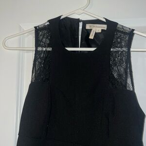 BCBGeneration black Dress with Lace accents
